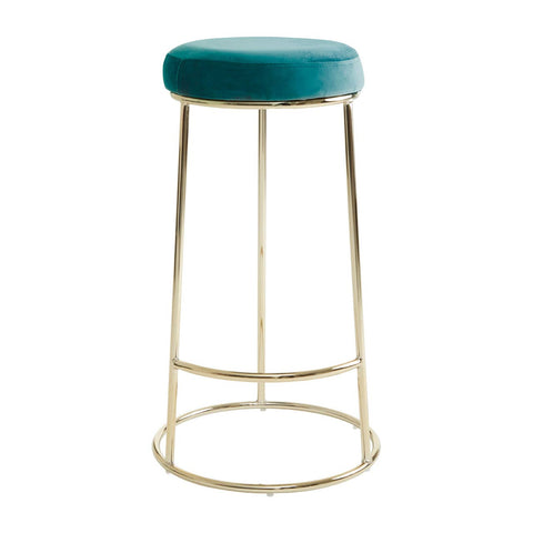 Luxe Velvet Bar Stool