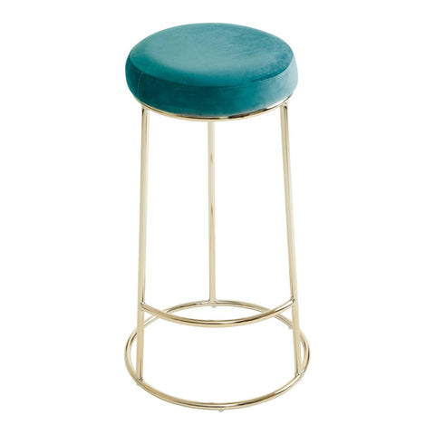 Luxe Velvet Bar Stool