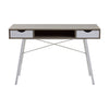 Modern Oak Desk with Drawers