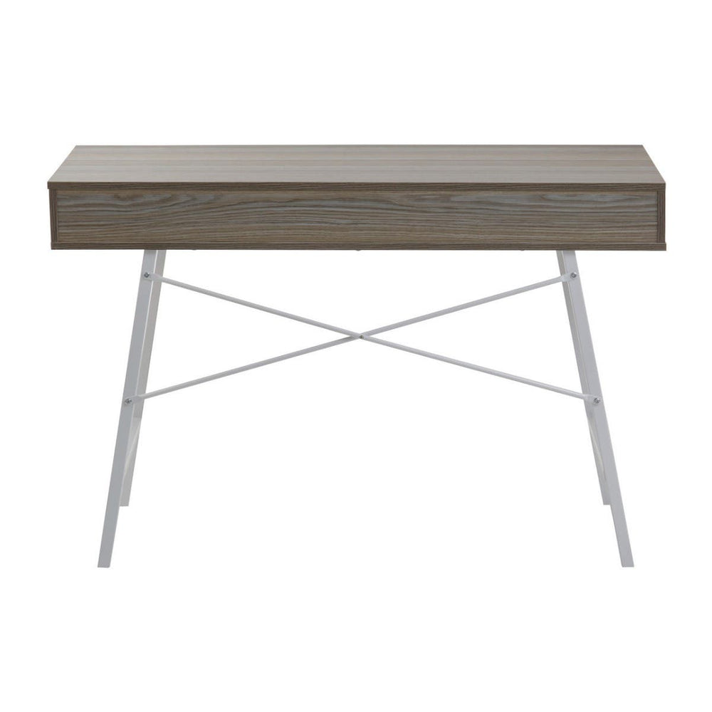 Modern Oak Desk with Drawers