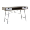Modern Oak Desk with Drawers