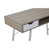 Modern Oak Desk with Drawers