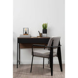 Modern Oak Desk with Drawer