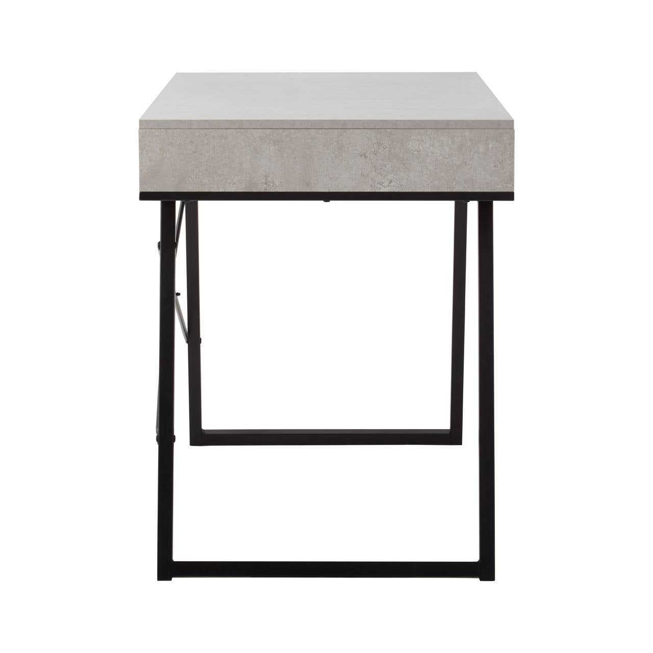 Concrete Industrial Desk