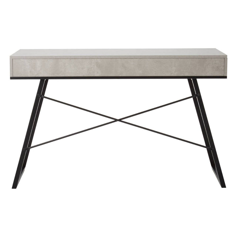 Concrete Industrial Desk