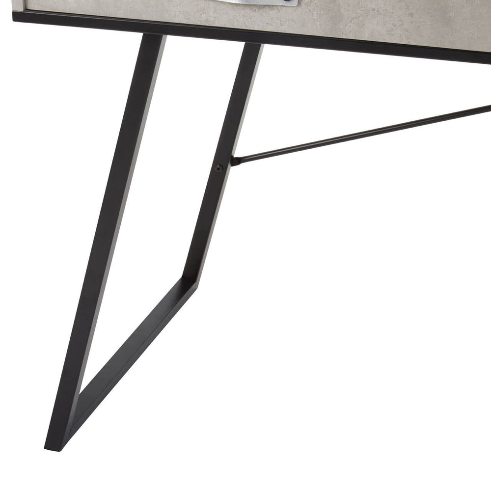 Concrete Industrial Desk