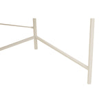 Oak Desk with Metal Frame