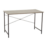 Rustic Oak Industrial Desk