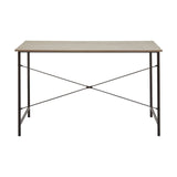 Rustic Oak Industrial Desk