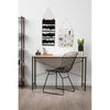 Rustic Oak Industrial Desk