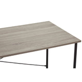 Rustic Oak Industrial Desk