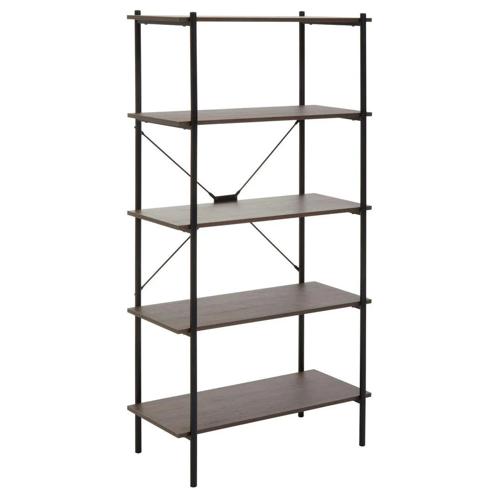 Dark Oak Tiered Shelf Stand