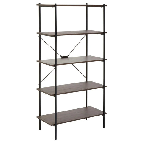 Dark Oak Tiered Shelf Stand
