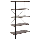 Dark Oak Tiered Shelf Stand