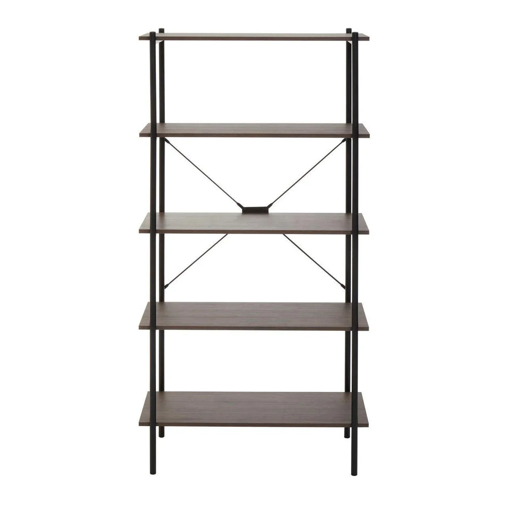 Dark Oak Tiered Shelf Stand