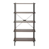 Dark Oak Tiered Shelf Stand