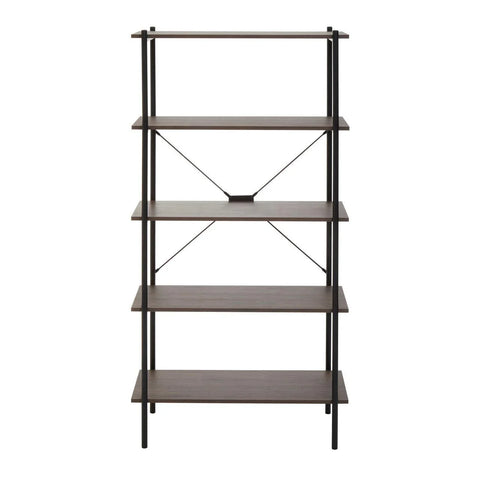 Dark Oak Tiered Shelf Stand