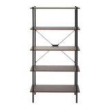 Dark Oak Tiered Shelf Stand