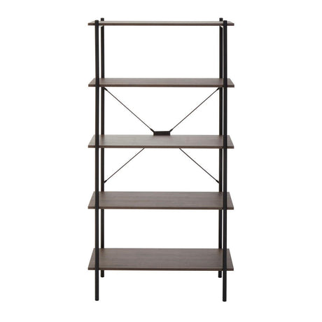 Dark Oak Tiered Shelf Stand