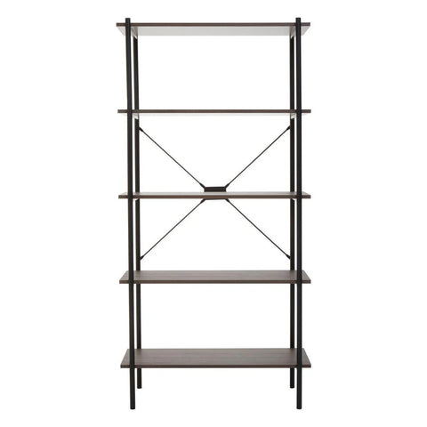 Dark Oak Tiered Shelf Stand