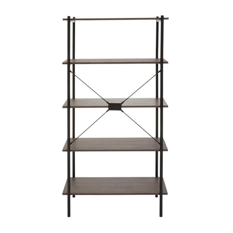 Dark Oak Tiered Shelf Stand