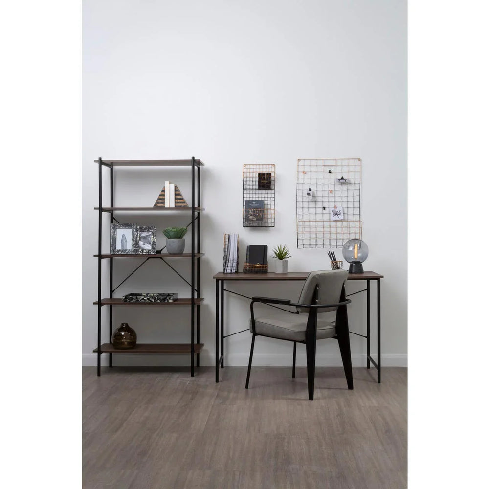 Dark Oak Tiered Shelf Stand