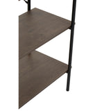 Dark Oak Tiered Shelf Stand