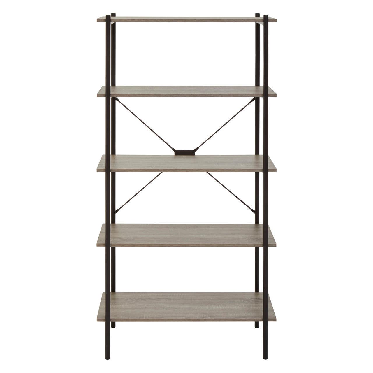 Industrial Grey Oak Shelf