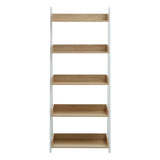 Oak Ladder Shelf Unit
