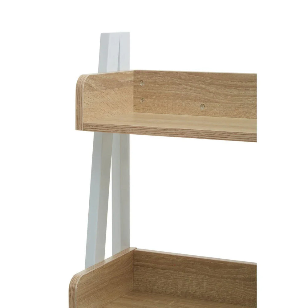 Oak Ladder Shelf Unit