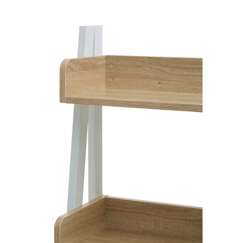 Oak Ladder Shelf Unit