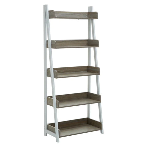 Oak Effect Industrial Shelf Unit