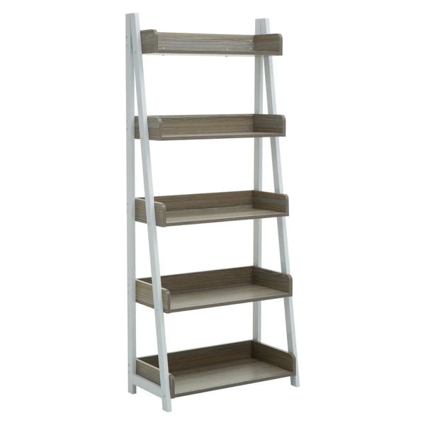 Oak Effect Industrial Shelf Unit