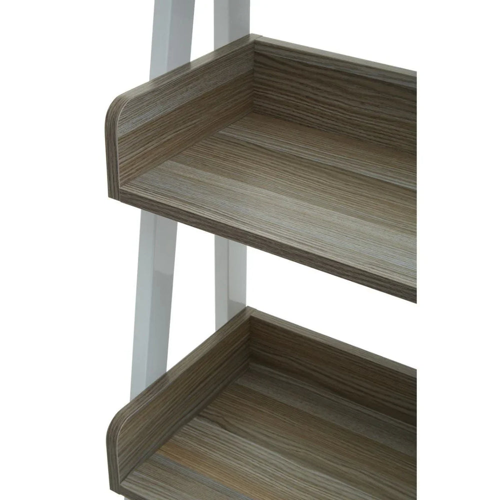 Oak Effect Industrial Shelf Unit
