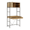 Oak Effect Modular Home Office