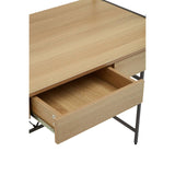 Oak Effect Modular Home Office