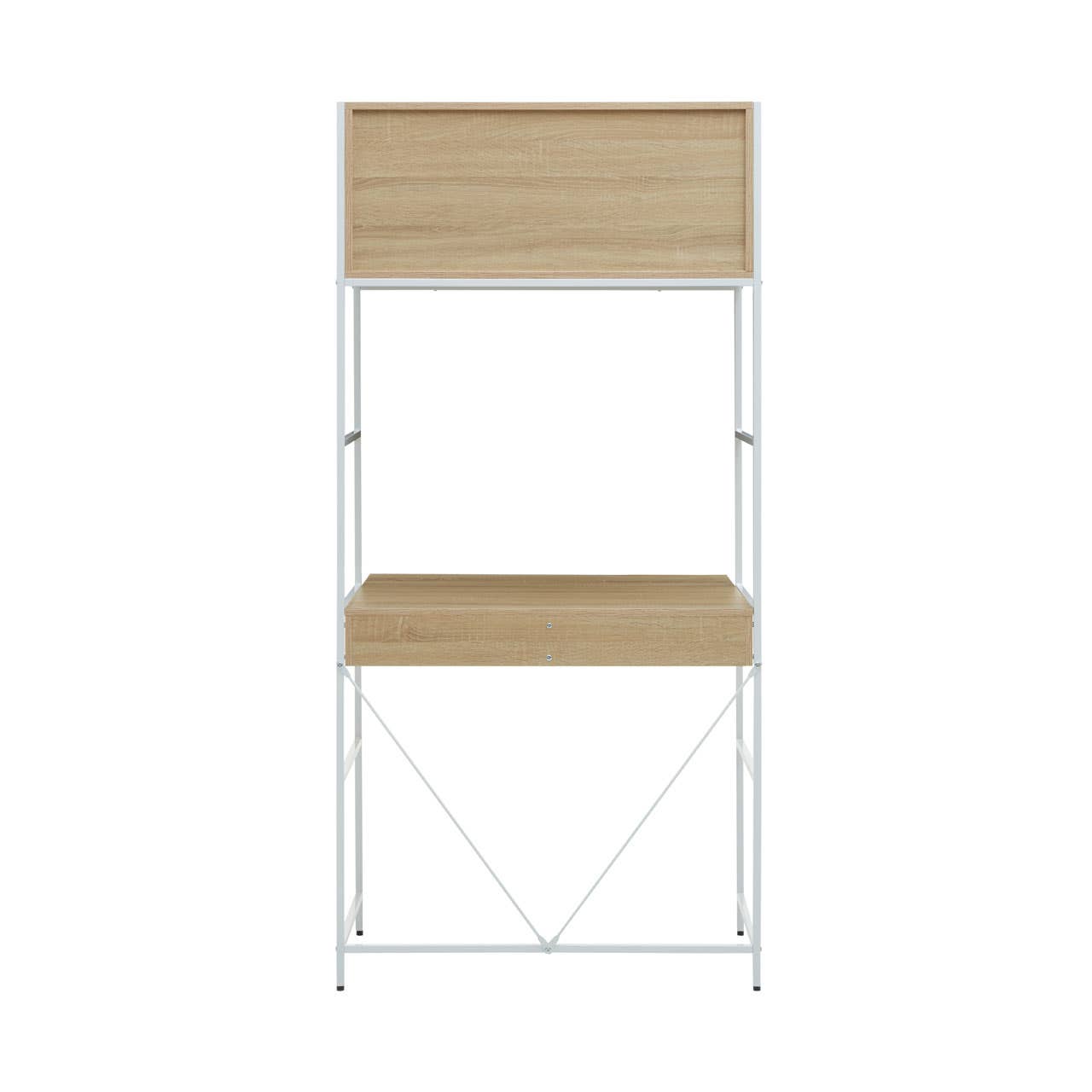 Oak Veneer Modular Desk