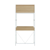 Oak Veneer Modular Desk