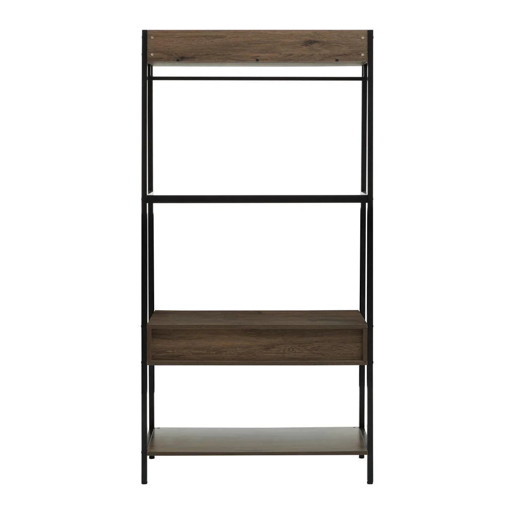Modern Oak Storage Shelving