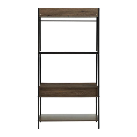 Modern Oak Storage Shelving