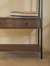 Modern Oak Storage Shelving