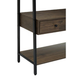 Modern Oak Storage Shelving
