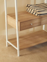 Oak Storage Unit with Drawers