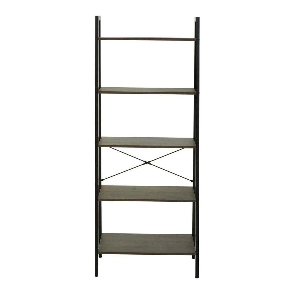 Industrial Oak Ladder Shelf