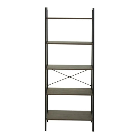 Industrial Oak Ladder Shelf