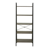 Industrial Oak Ladder Shelf