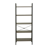 Industrial Oak Ladder Shelf