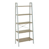 Oak Veneer Ladder Shelf