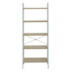 Oak Veneer Ladder Shelf