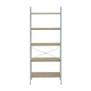 Oak Veneer Ladder Shelf